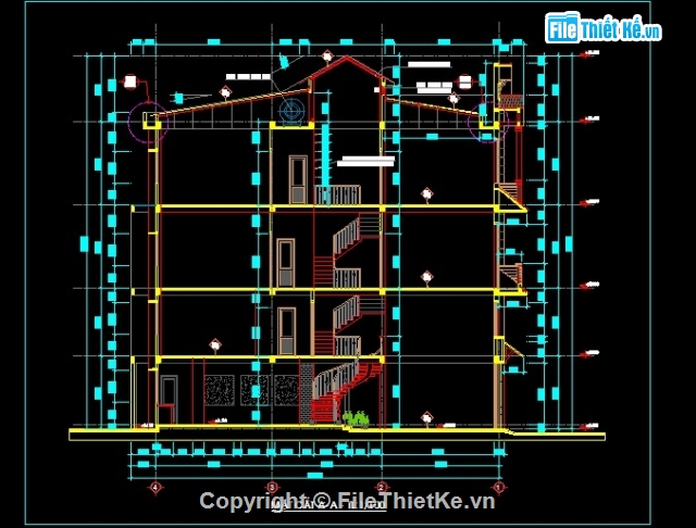 bản vẽ nhà phố 3 tầng KT 3.75x16.2m,bản vẽ nhà phố mặt tiền 3.75m,Bản vẽ kiến trúc+kết cấu nhà phố 3 tầng,Bản vẽ nhà phố 3 tầng